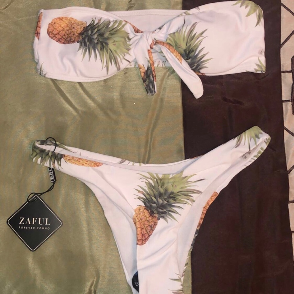 Pineapple swimsuit